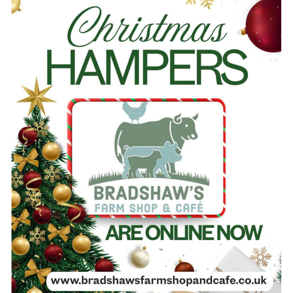 🎄 Christmas Hampers at Bradshaw's Farm Shop – Order Yours Today! 🎁