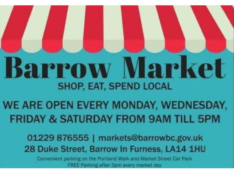 6 Week Trial Incentive at Barrow Market Hall