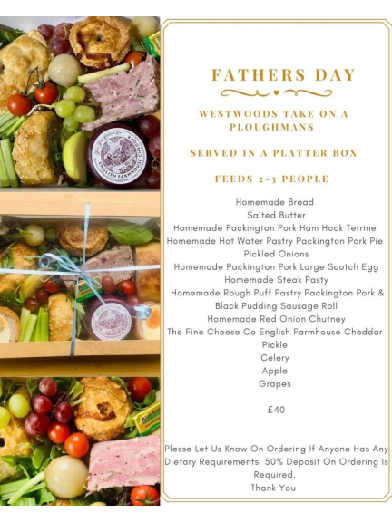 Father's Day Treat from Westwoods Kitchen