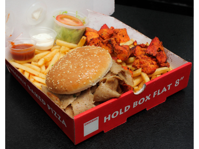 Donner Burger Box Meal From £9.95 at Nanzza