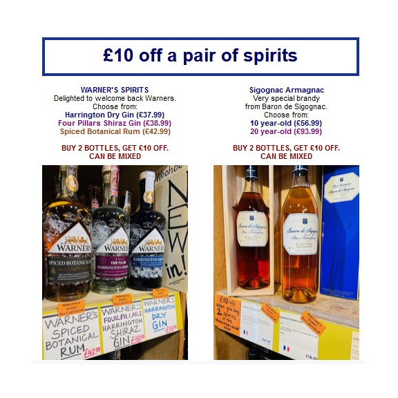 £10 Off a Pair Of Spirits at Duncan Murray Wines
