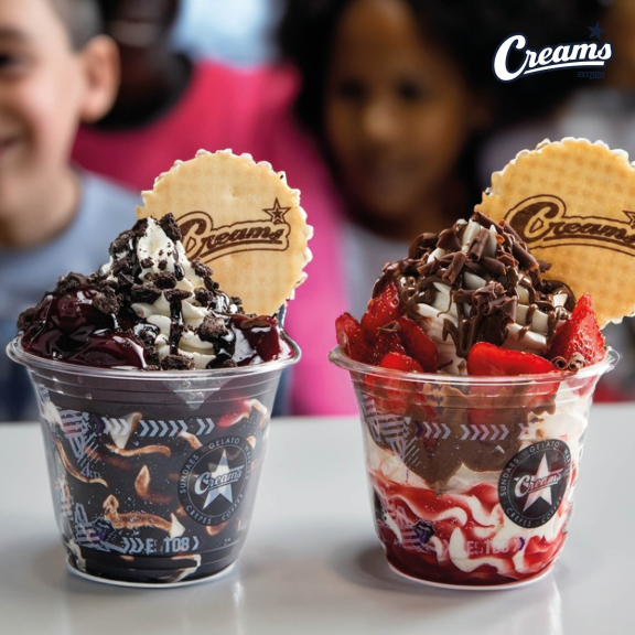 Sweet Treats that are light on the pocket from Creams Cafe Walsall
