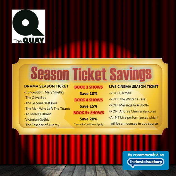 Season Ticket Savings at The Quay