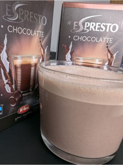 20% OFF taste of Espresto Hot Chocolate pods