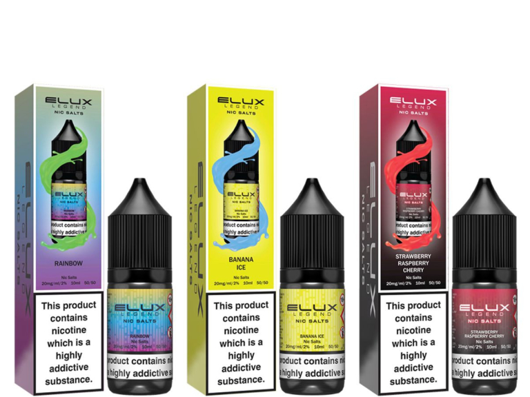 Vape Liquids - Bar Juice & Elux just £12 for 4