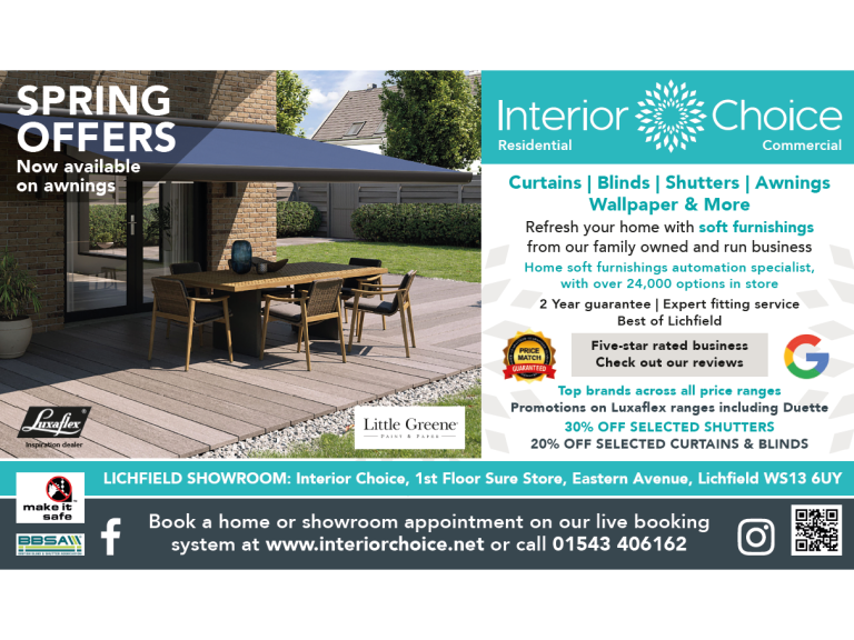 Spring Offers from Interior Choice in Lichfield