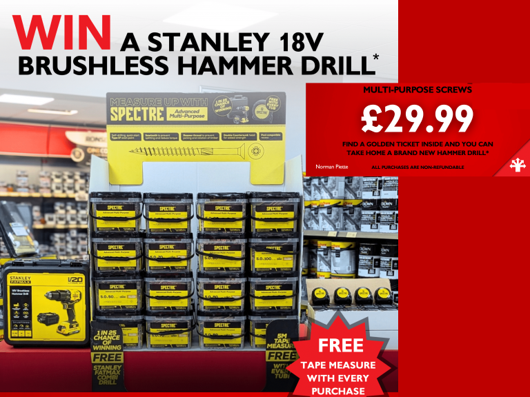 Win a Stanley 18v drill