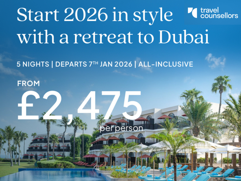 Start 2026 in style with a retreat to Dubai