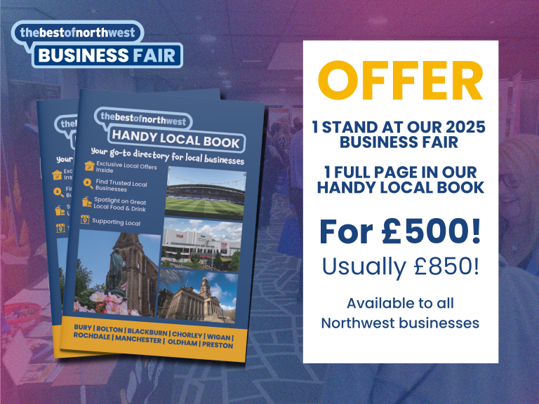 Limited-Time Exposure Boost: Business Fair + Handy Local Book for £500!