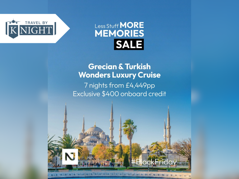 Grecian & Turkish Wonders Luxury Cruise for Not Just Travel Clients