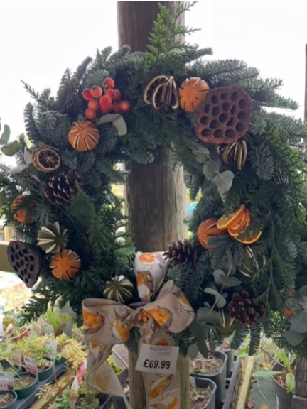 Richards Plants - Desborough  Wreaths, Glorious Wreaths.