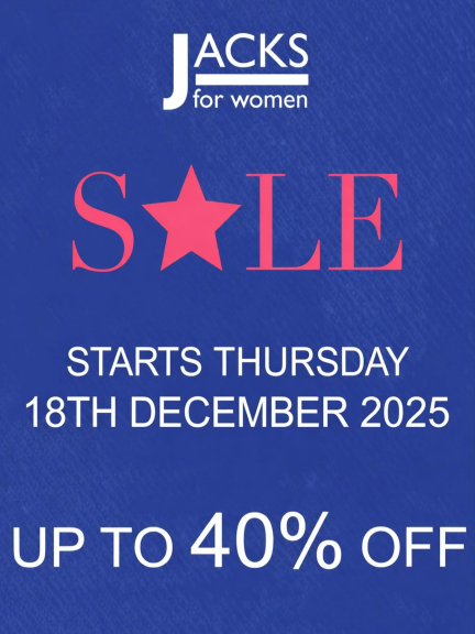 Get 40% OFF at the JACKS FOR WOMEN SALE - Now On!