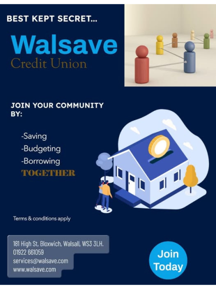 Kickstart your savings journey with Walsave Credit Union Ltd