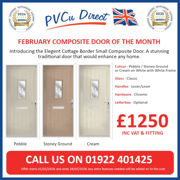 PVCu Composite Door Offer for February 