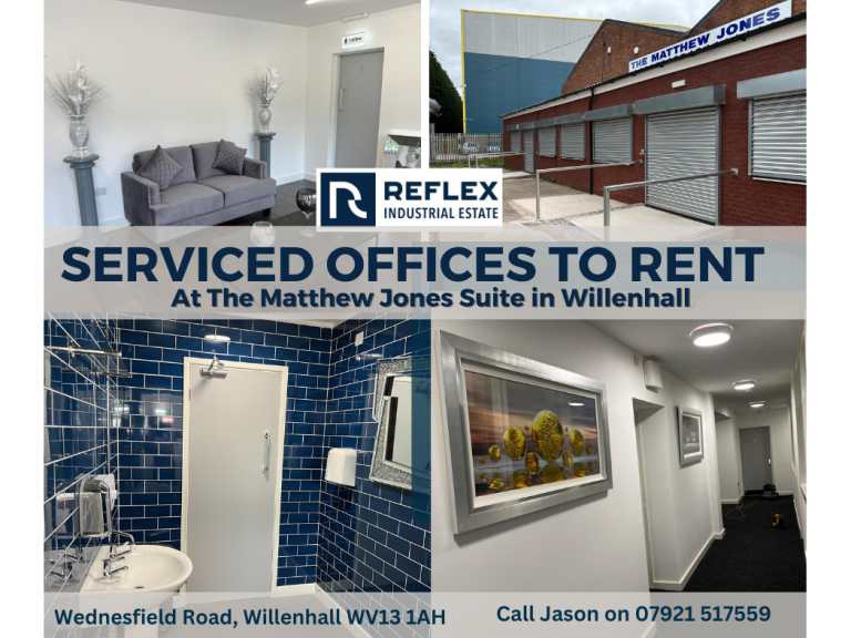 Modern Serviced Offices to Let in Willenhall – From Just £250 + VAT Per Month
