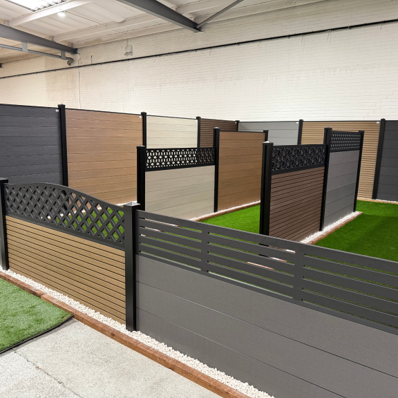NEW COMPOSITE FENCING SHOWROOM now open at Bloxwich Fencing