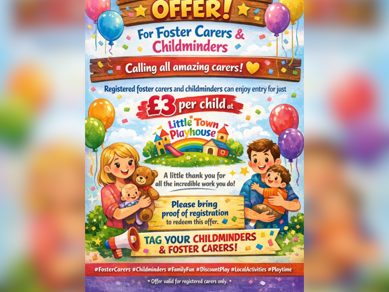 Foster Carers and Childminders Enjoy £3 Entry