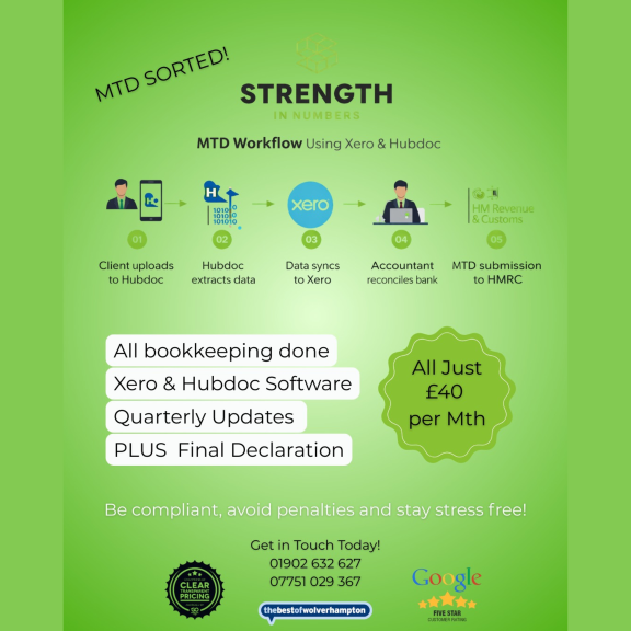 🚨 MTD SORTED – FROM JUST £40 PER MONTH! 🚨