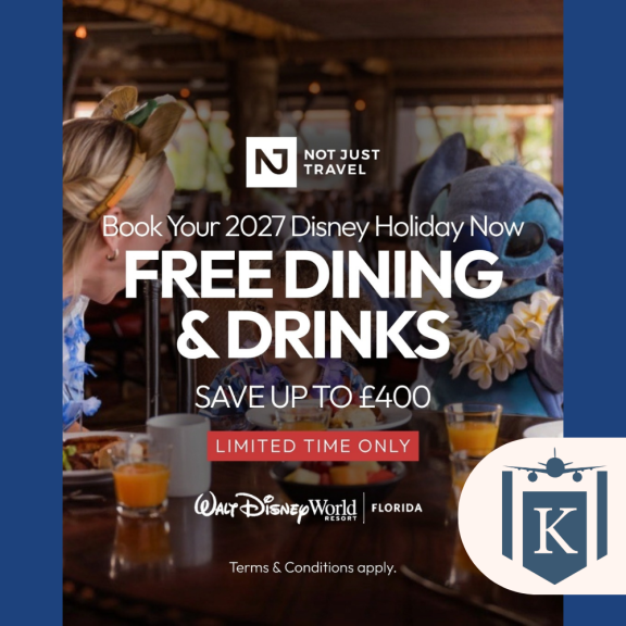 Free Dining & Drinks on Your 2027 Disney Holiday ✨