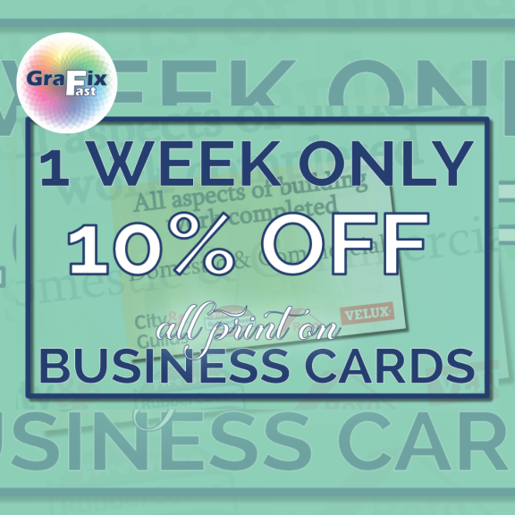 10% OFF Business Cards