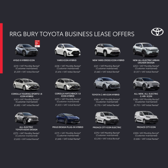 Toyota Business Lease Offers
