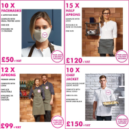 Hospitality Workwear Offers at Branded Clothing UK!