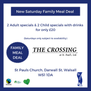 New Saturday Family Meal Deal at The Crossing at St Pauls