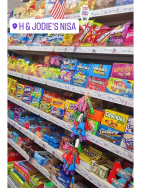 Great range of American Sweets and Candy at H & Jodie's Nisa Local Walsall
