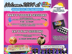 Unlimited stay during weekdays at Little Hooligans Soft Play Centre