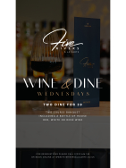 Wine and Dine Wednesdays at Five Rivers Á la Carte Walsall