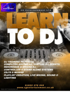 Learn how to DJ - 10% off Package Deal for DJ Training at CG Entertainment - ideal Christmas Gift!