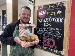 Festive Selection box for £20 at W T Hill Butchers in Walsall