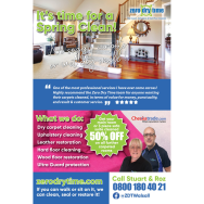 Spring Clean your carpets & upholstery with Zero Dry Time Walsall