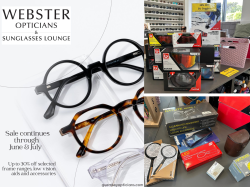 Webster Opticians SALE!