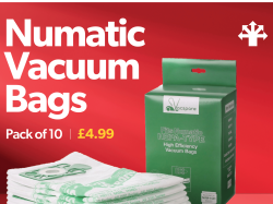 Numatic Vacuum Bags on Offer