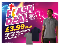 Flash Deal on Regatta Polo Shirts