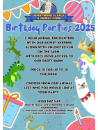Celebrations on the Farm – Party Packages at Burntwood Alpaca & Animal Farm