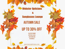 Webster Opticians & Sunglasses Lounge Autumn SALE!