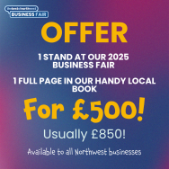 Limited-Time Exposure Boost: Business Fair + Handy Local Book for £500!