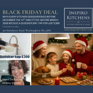Black Friday Kitchen Design Offer, Get a Quooker Tap for £300