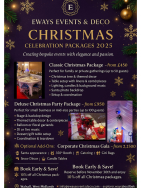 Christmas Celebration Packages 2025 in Walsall