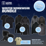 Clothing House Winter Bundle: 10 Custom Garments for £180!