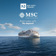 MSC Cruises No Deposit Sale