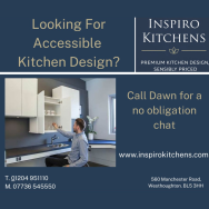 Reduced Costs on Bespoke, Accessible Kitchens with Inspiro Kitchens