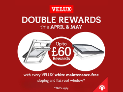 Earn double rewards with VELUX this April and May!