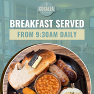 Breakfast Served Daily at Cosalea