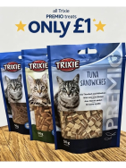 International Cat Day Treats – Trixie PREMIO Cat Treats Just £1