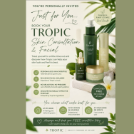 FREE Tropic Skin Consultation & Facial with Reaching Eden in Lichfield