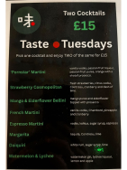 Taste Tuesdays Cocktails Offer
