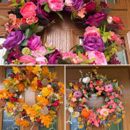 🍂🍁 Get your home Autumn ready with a beautiful bespoke autumnal wreath from Maisydaisy Florist! 🍁🍂